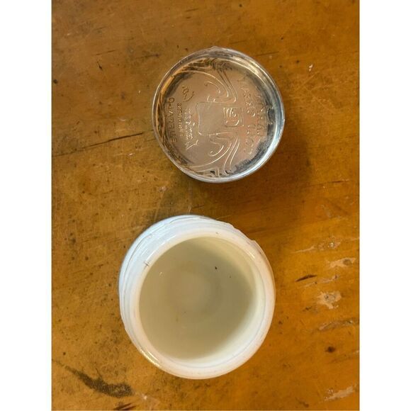 Antique Larkin Co. Buffalo NY Cold Cream Embossed Jar w/Lid (8272) - Picture 7 of 7